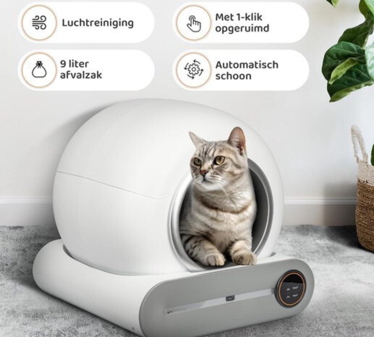 CatoMatic - Zelfreinigende Kattenbak