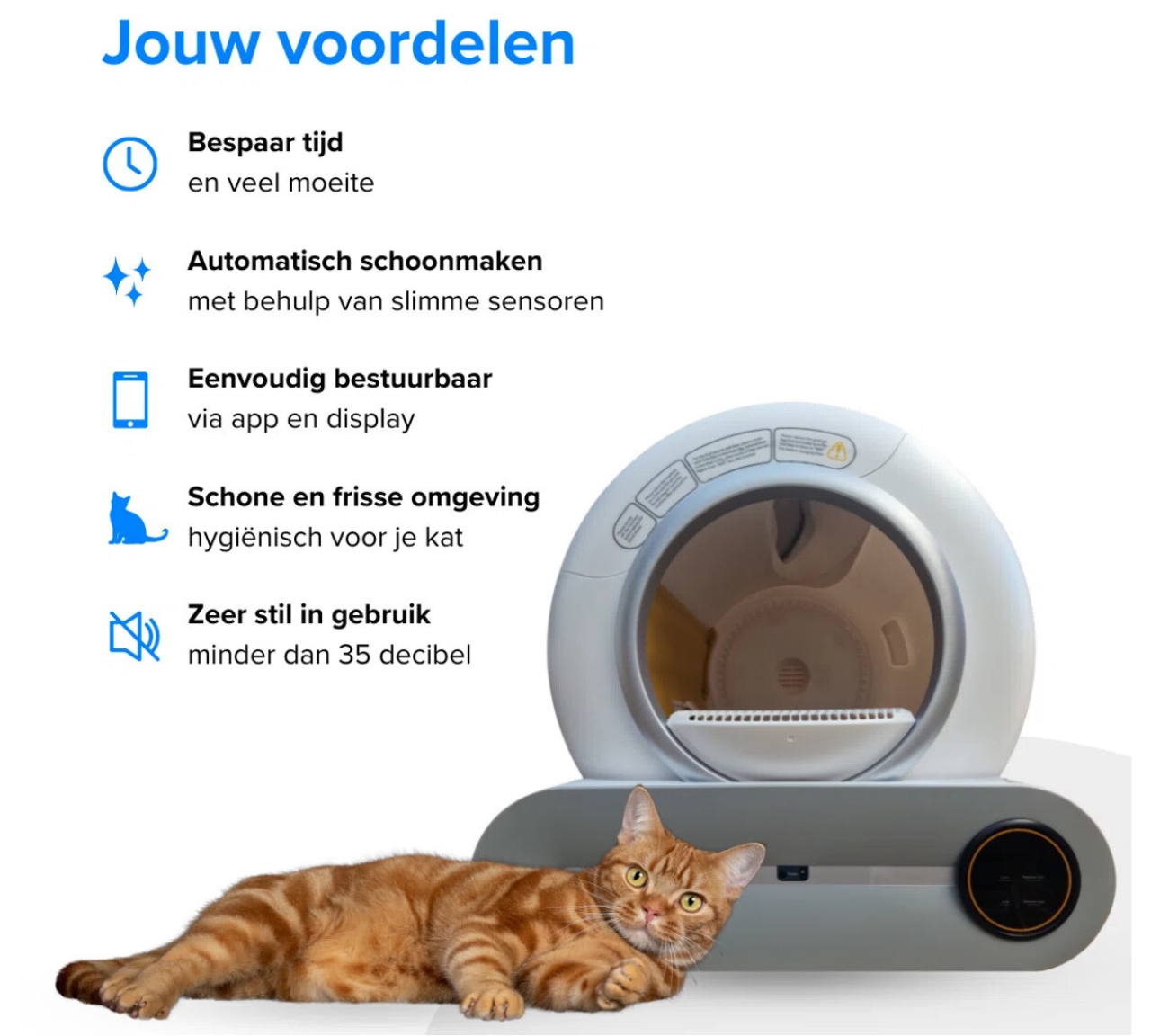 CatoMatic - Zelfreinigende Kattenbak