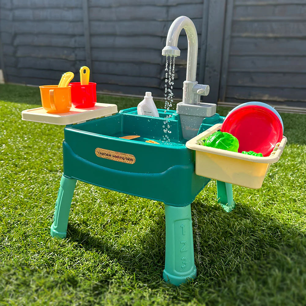 🧼 AquaPlay™ – Het Mini Speelgootje Waar Spelenderwijs Leren Begint