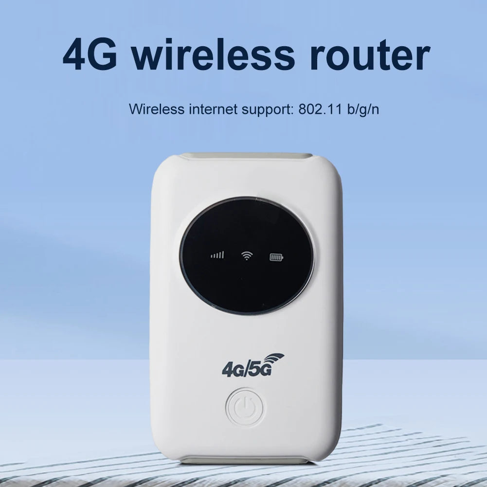 TravelConnect™ – Draagbare 4G WiFi Router met Simslot | Altijd online, waar je ook bent