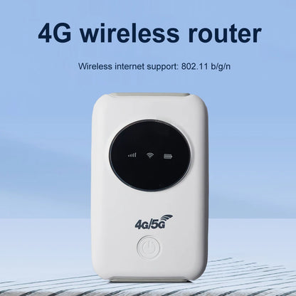 TravelConnect™ – Draagbare 4G WiFi Router met Simslot | Altijd online, waar je ook bent